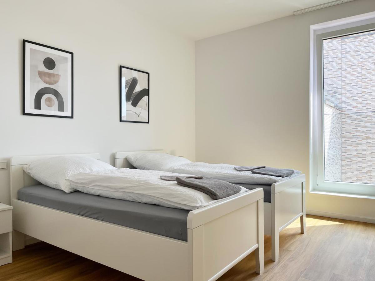 Moderne Apartments Im Herzen Der Stadt I Private Tiefgarage Mit Ladesaeulen I Home2Share Ibbenbüren Kültér fotó