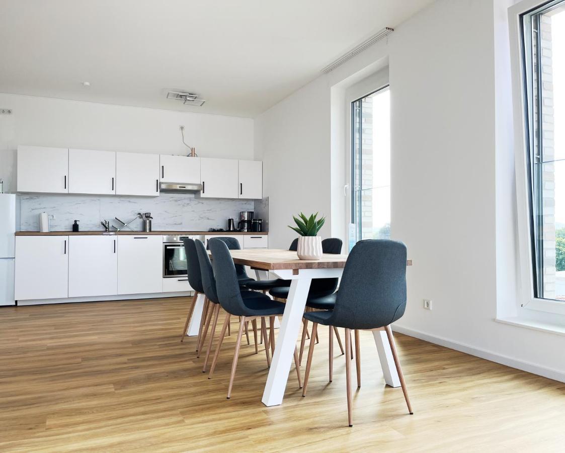 Moderne Apartments Im Herzen Der Stadt I Private Tiefgarage Mit Ladesaeulen I Home2Share Ibbenbüren Kültér fotó