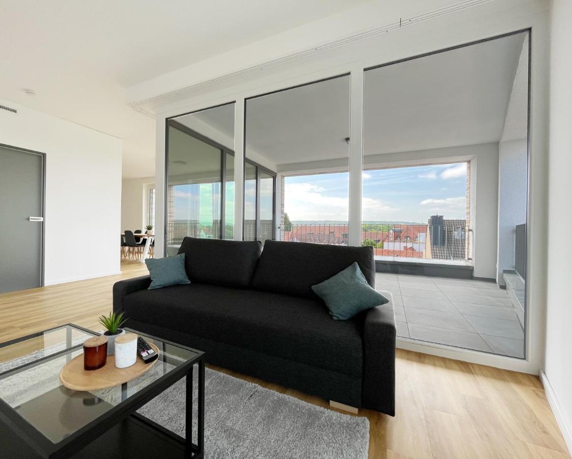 Moderne Apartments Im Herzen Der Stadt I Private Tiefgarage Mit Ladesaeulen I Home2Share Ibbenbüren Kültér fotó