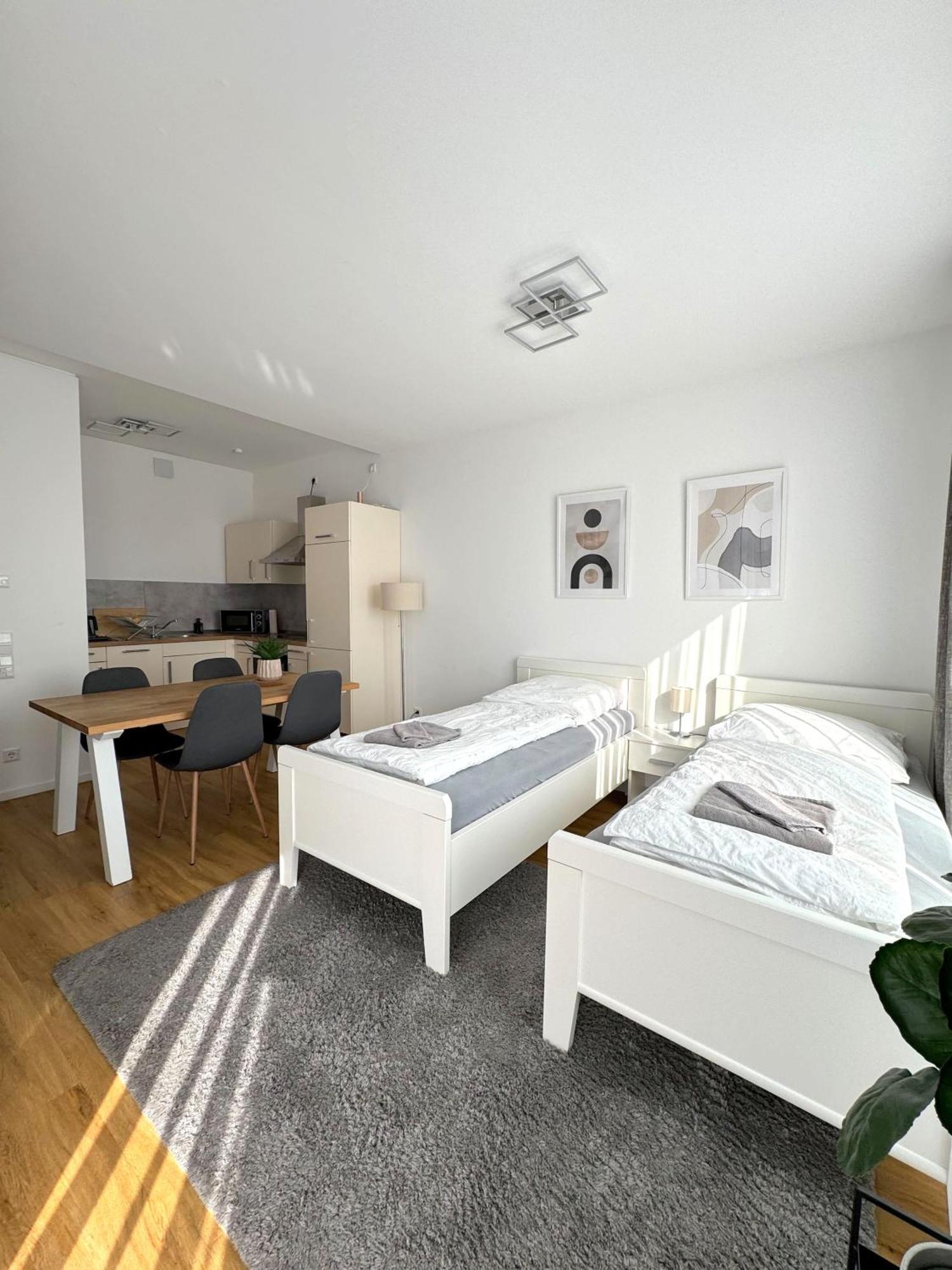 Moderne Apartments Im Herzen Der Stadt I Private Tiefgarage Mit Ladesaeulen I Home2Share Ibbenbüren Kültér fotó